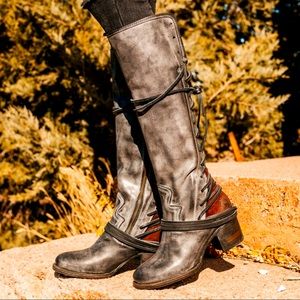 Freebird by Steven - Coal Boots Size 9